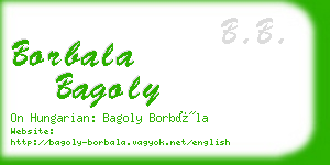 borbala bagoly business card